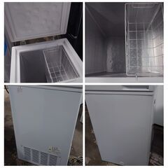 2014年製 ハイアール 冷凍庫 JF-NC103F W560xD570xH830mm 25j菊の画像
