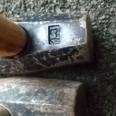 石頭ハンマー。タガネ。ヤスリ。の画像