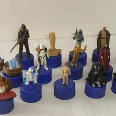 スター・ウォーズ ボトルキャップフィギュア 17体セットの画像
