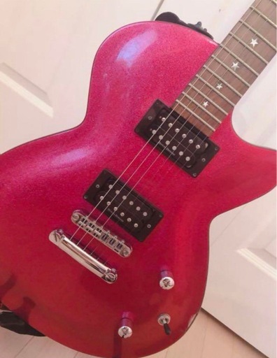 【値下げ！！】初心者OK?デイジーロック レスポールタイプ エレキギター Rolandアンプ・YAMAHAケース付き