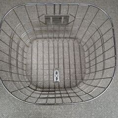 前かご　ステンレス　取り付けの画像