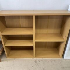 J3080　【リユースのサカイ柏店】　２段収納棚　木製　の画像