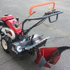 【引取専用】三菱 管理機 耕運機 MMR68 6馬力 ガソリン 正転逆転 畝立器 培土器【農機具でっく】【福岡】【その他農機具】の画像