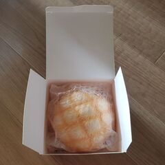 メロンファン メロンパン型 卓上扇風機 約13cmの画像