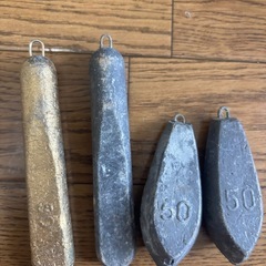 釣り50号鉛錘せっセットの画像