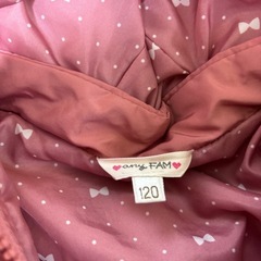 エニィファム　中綿アウター120の画像