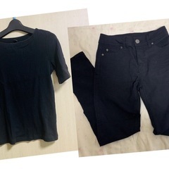 パンツ股下73㌢位＆UNIQLOシャツのセットの画像