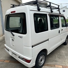 4ナンバー　貨物　軽バン　配達　作業車　アイドリングストップ　ルーフキャリアの画像