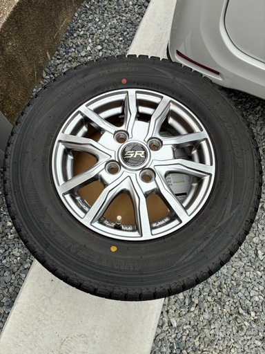 N-Van用アルミホイル付きスタッドレスタイヤ