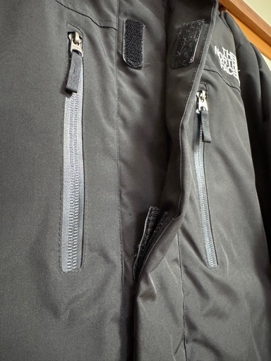 【決まりました】THE NORTH FACE 訳アリ黒GORE-TEXダウンジャケットXLサイズ
