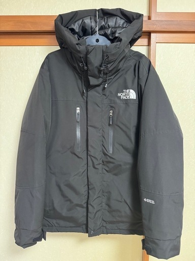 【決まりました】THE NORTH FACE 訳アリ黒GORE-TEXダウンジャケットXLサイズ