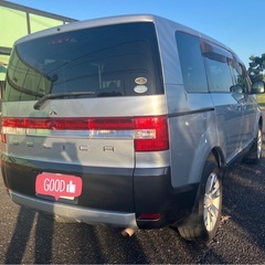 デリカD5 Gパワーパッケージ　下取歓迎♪4WD 車検8年11月　両側パワースライドドア　スマートキー　18アルミホイール　アルパインナビTV リアエンターテイメントの画像