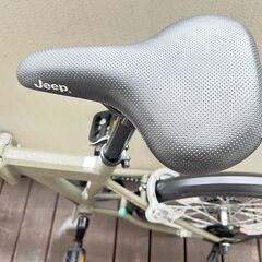 ジープ Jeep折畳み自転車 20インチ シマノ６段変速 引取専用の画像