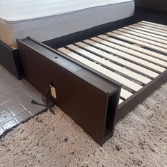 関家具　ベッドフレーム　シングルの画像