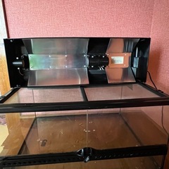 🦎 エキゾテラ60ケージ／ライト＆ヒーターおまけ付！の画像