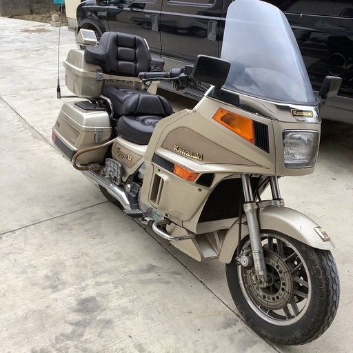 【動画あり】カワサキ ボイジャー1200 レストアベース　茨城県稲敷市江戸崎