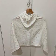新品　ミキハウス ガーゼバスタオルの画像