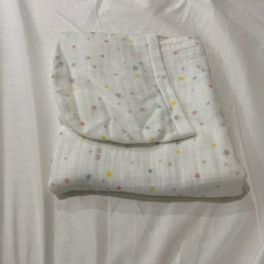 新品　ミキハウス ガーゼバスタオルの画像