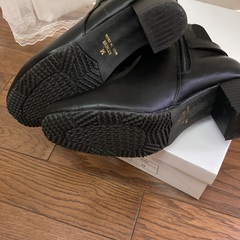 黒ブーツMサイズ　未使用の画像