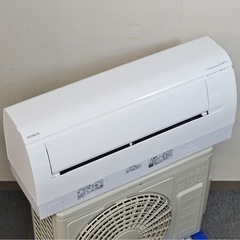 (44)HITACHI【RAS-V22R】日立 白くまくん 凍結洗浄 ファンお掃除ロボ フィルター自動掃除 無線LAN内蔵 ルームエアコン おもに6畳用 2024年製 中古品販売の画像