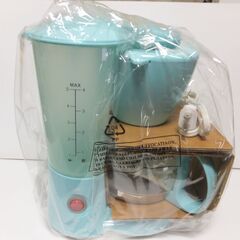 コーヒーメーカー　ブルー　未使用品です。の画像