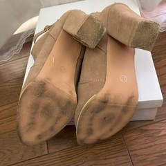 ベージュブーツ サイズ37の画像