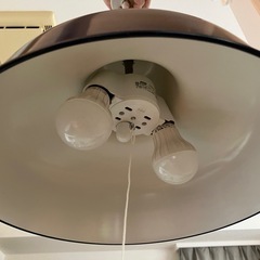 無印良品　ペンダントライト(ネイビー)の画像