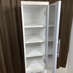 食器棚 幅29.5×奥行39×高さ180cm キッチン家具の画像