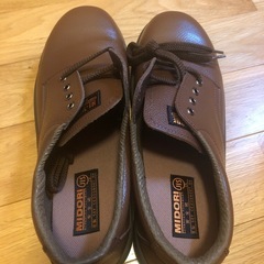 新品未使用品安全靴の画像