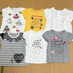 120・130 女の子 子ども服の画像