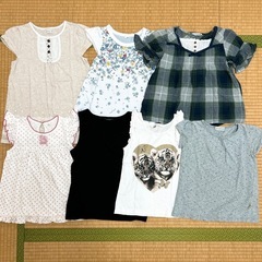 120・130 女の子 子ども服の画像