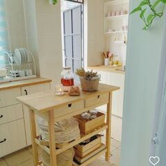 キッチンワゴン_IKEAの画像