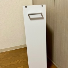 カラーボックス 白 キャスター付き　の画像