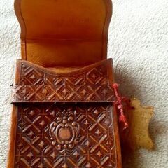 🐂JEYPE 革製 小物入れ タグ付 スペイン製 貴重 珍品の画像