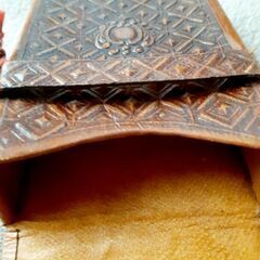 🐂JEYPE 革製 小物入れ タグ付 スペイン製 貴重 珍品の画像