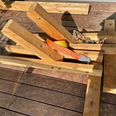 スラックライン 
木製ラック+ラインセットの画像