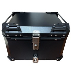 バイク⭐️リアボックス アルミ製 55L トップケース パニアケース 大容量の画像