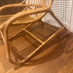 unico ラタンチェアの画像