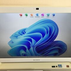 🍀【地元還元セール！第1弾】【本日の目玉品【高速】SONY デスクトップPC 『SSD搭載』 最新office2021付属 管理No9の画像