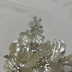 #168 ヘッドドレス ウエディング 小花 ブライダル 挙式 二次会 結婚式 6の画像