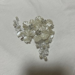 #168 ヘッドドレス ウエディング 小花 ブライダル 挙式 二次会 結婚式 6の画像