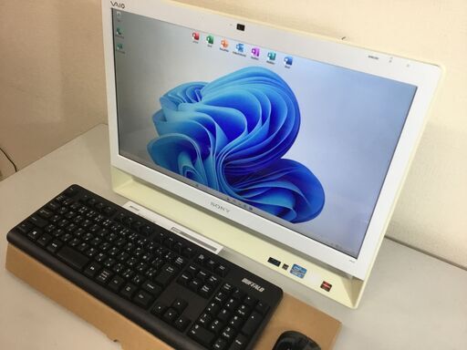 ?【地元還元セール！第1弾】【本日の目玉品【高速】SONY デスクトップPC 『SSD搭載』 最新office2021付属 管理No9