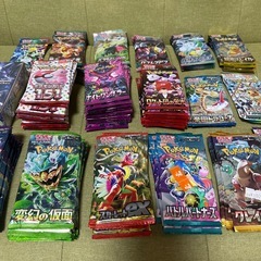 ポケモンカード超大量！新品未開封パックの画像