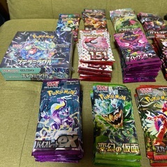 ポケモンカード超大量！新品未開封パックの画像