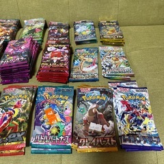ポケモンカード超大量！新品未開封パックの画像