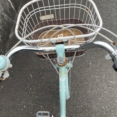 自転車　小学生の娘が使ってました　無料でお譲りしますの画像