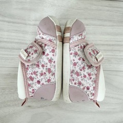 西松屋 花柄 ファーストシューズ ベビーシューズ 122cm 女の子の画像