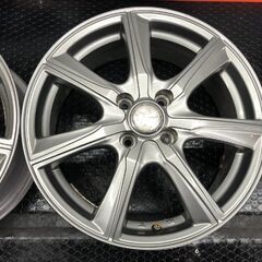 DUNLOP PRD 社外ホイール 16インチ 4本 6J4HPCD100+45 ライズ ロッキー アクア ヤリス カローラフィールダー フィット等　(SHK005)の画像
