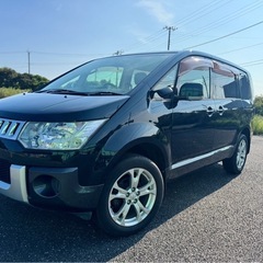 格安デリカD5 4WD 禁煙車　下取歓迎！18インチアルミホイール♪少しジャンクの画像