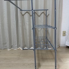 押入れ用 ハンガーラック シェルフ 棚の画像